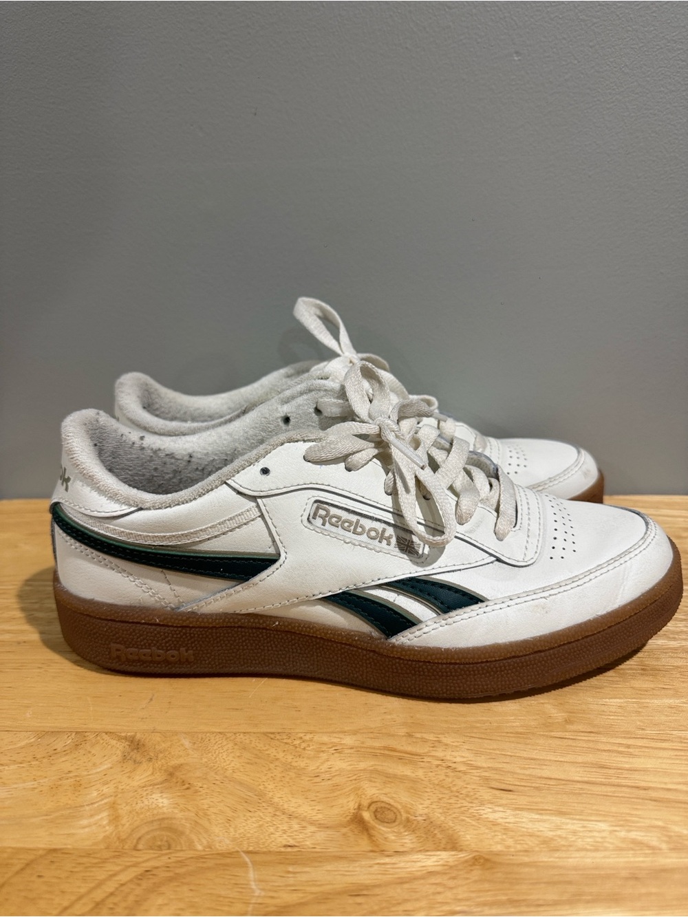 Reebok Club C 85 Vintage - White/Dark Green - Gum Sole (Size 8.5)